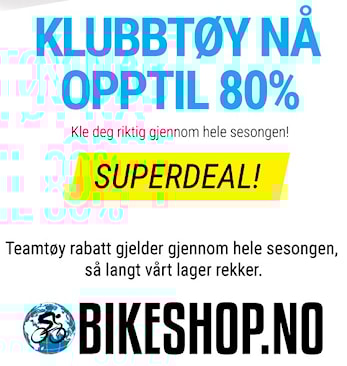 Superdeals på HOC teamtøy hos Bikeshop.no